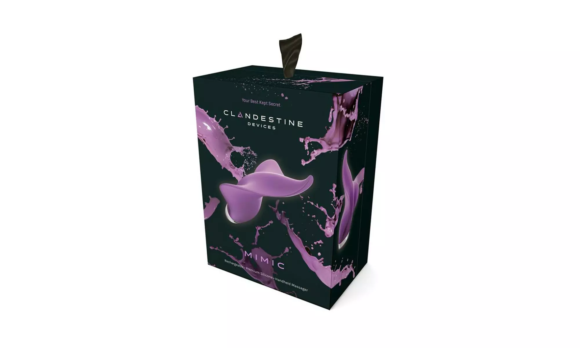 Clandestine Devices Mimic 8-Function Flexible Rechargeable Vibrator - Primary Image