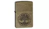 Zippo Tree of Life Pocket Lighter-Antique Brass Finish 29149