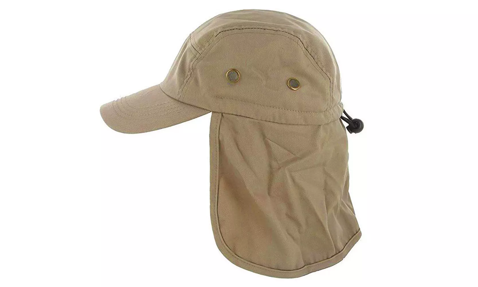 US 1-2 Pc UV Sun Protect Cap Safari Hike Camping Neck Cover Ear Flap Fishing Hat - Primary Image