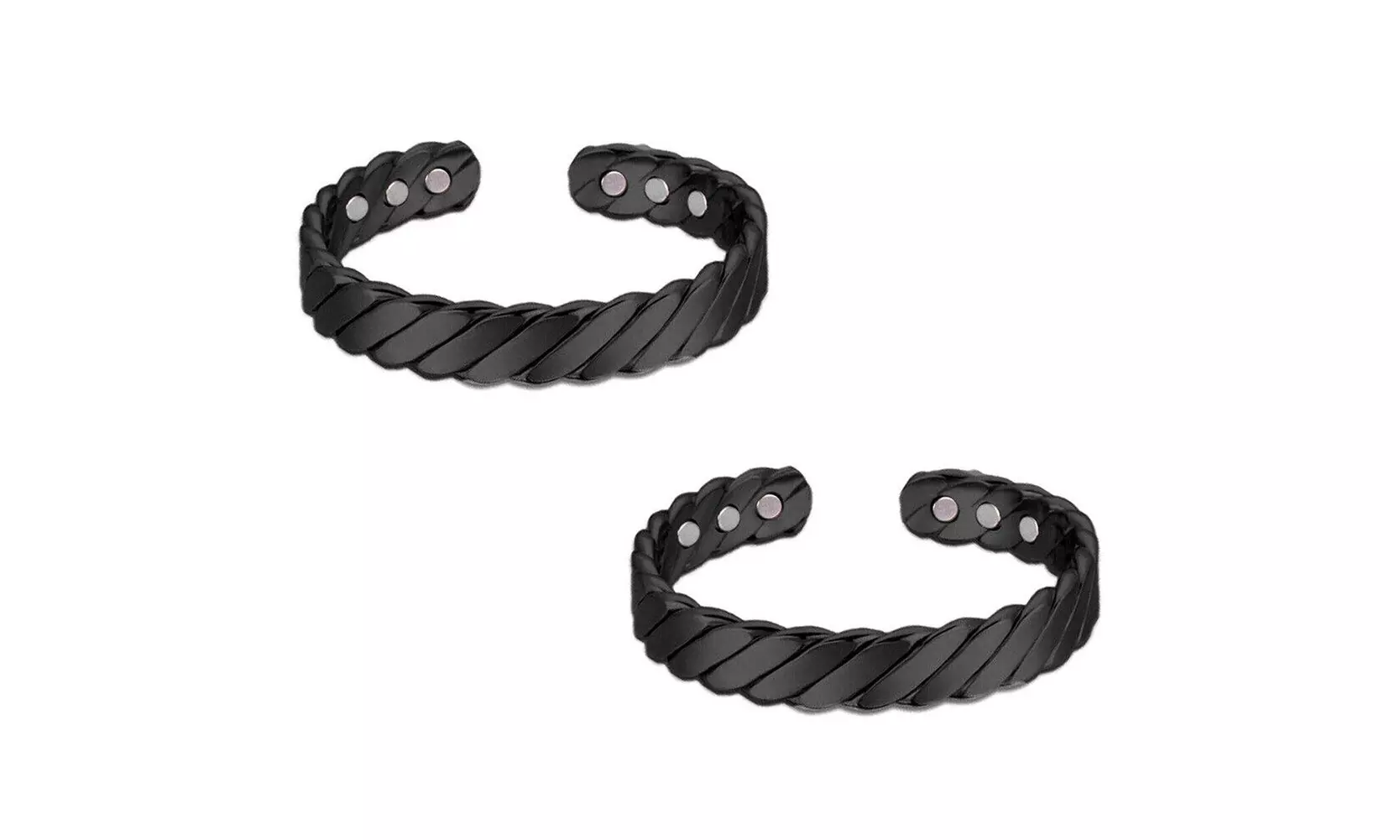 US 2-4 Pack Fine Magnetic Therapy Relief Arthritis Pain Carpal Tunnel Adjustable - Primary Image