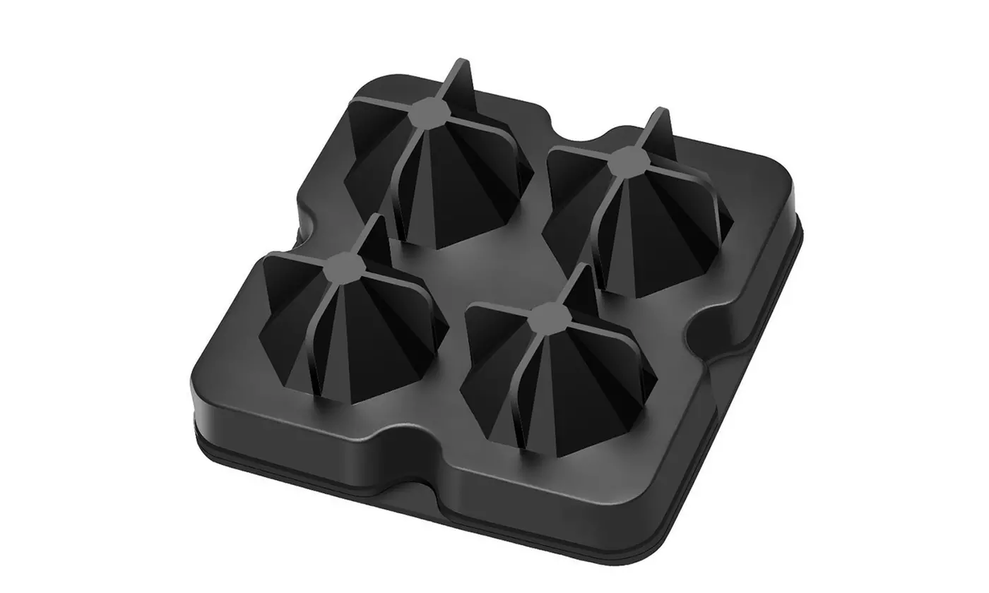Silicone Ice Ball Trays Ice Cube Molds with Lid for Whiskey, Cocktails, Wine