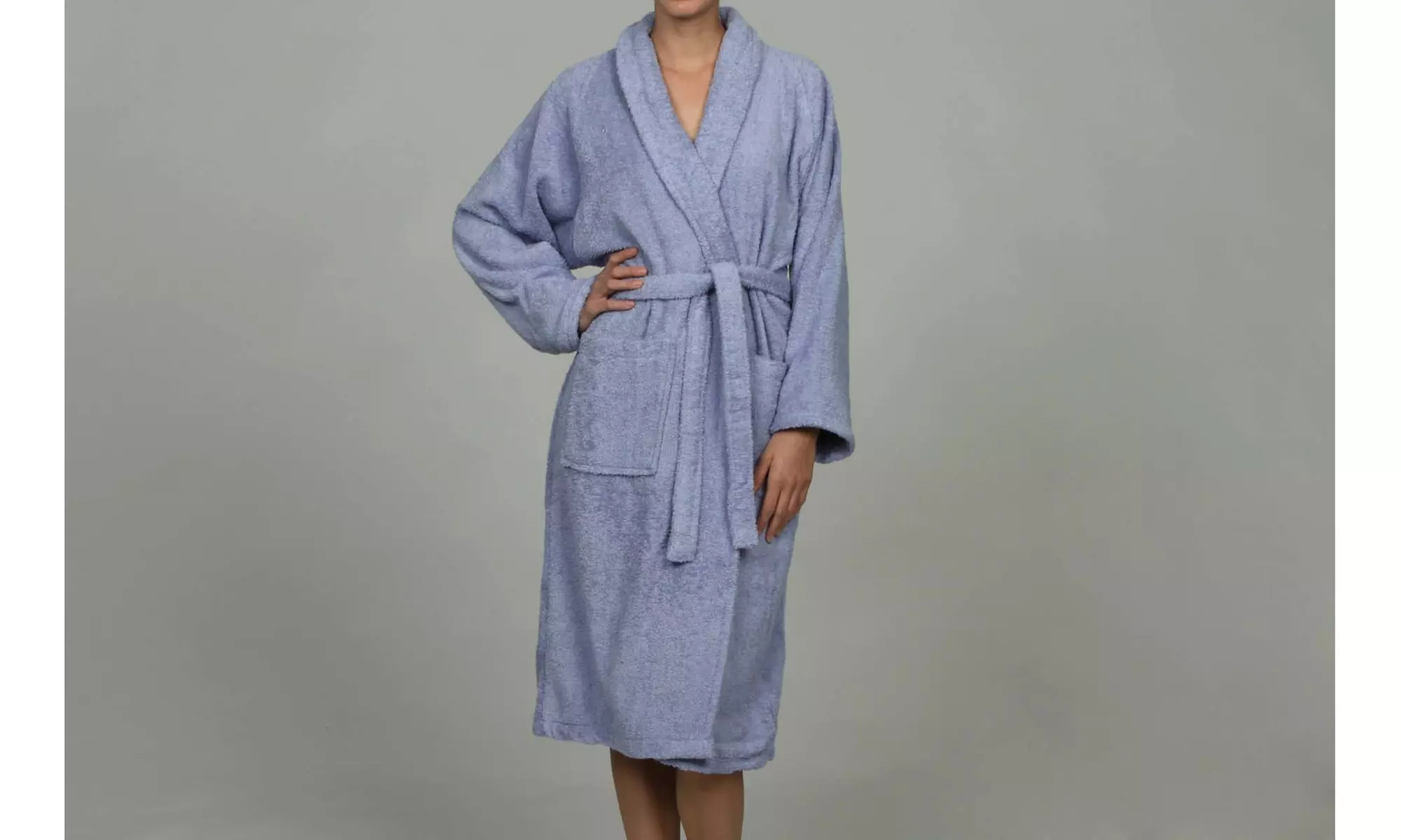 Superior Cotton Terry Cloth Bathrobes for Women Men Unisex Adults Bath Robe