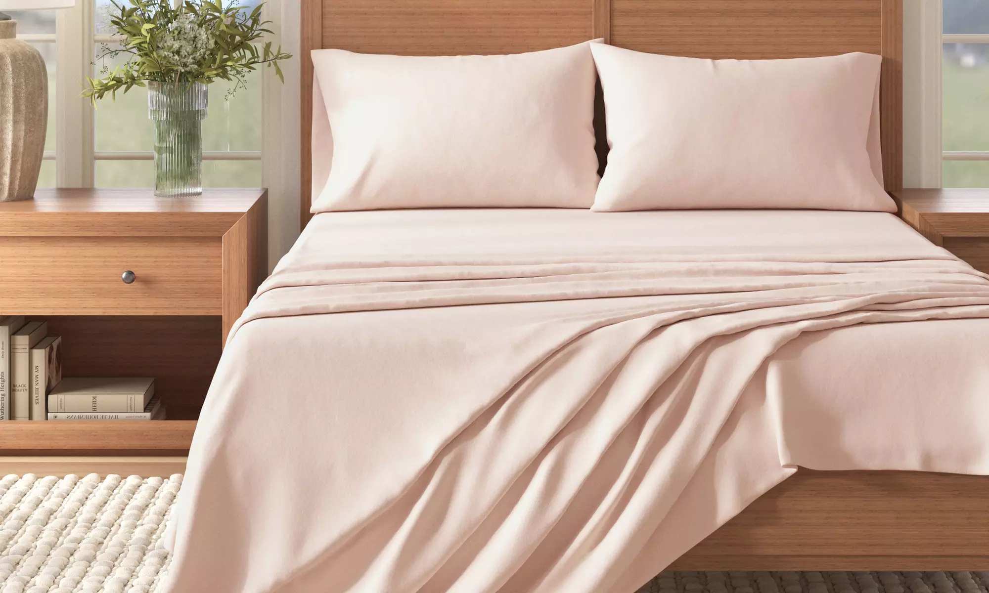 FreshFolds Premium Turkish Cotton Flannel Sheet Set