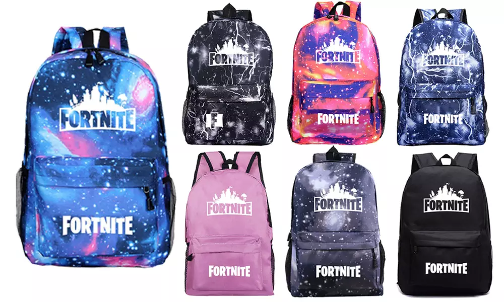 Backpack Fortnite School Battle Royale Glow In The Dark Bag - Primary Image
