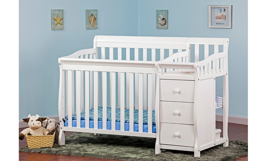 Dream On Me Jayden 4in1 Mini Convertible Crib And Changer Groupon