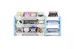 Multi-layered Plastic Kids Storage Organizer Bookcase Toys Shelf - Second Medium