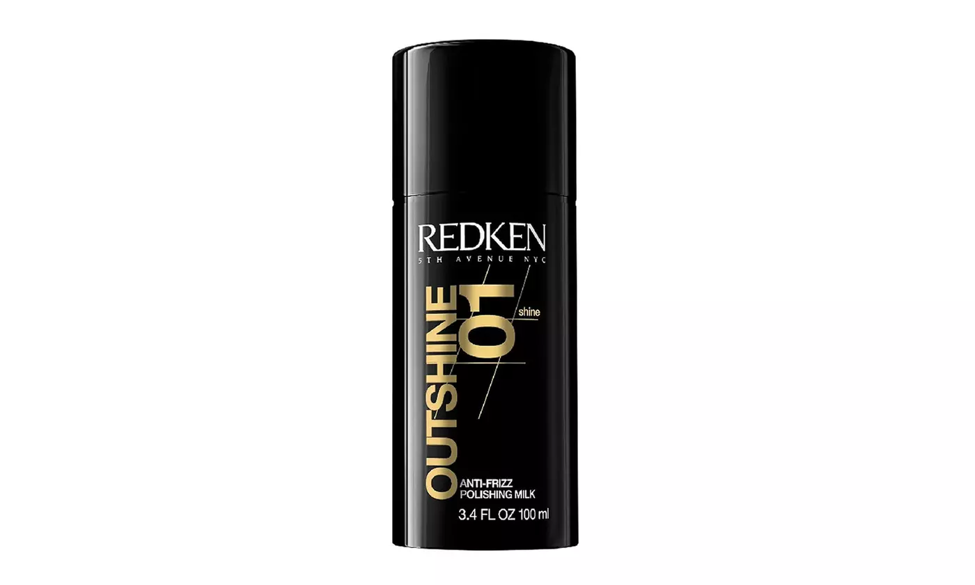 Redken Outshine 01 Anti-Frizz Polishing Milk, 3.4 oz - Primary Image