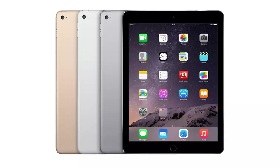 Apple iPad Air 2 9.7" WiFi Tablet with MFi-Certified Lightning Cable and Generic Power Adapter (Scratch & Dent) - Primary Image
