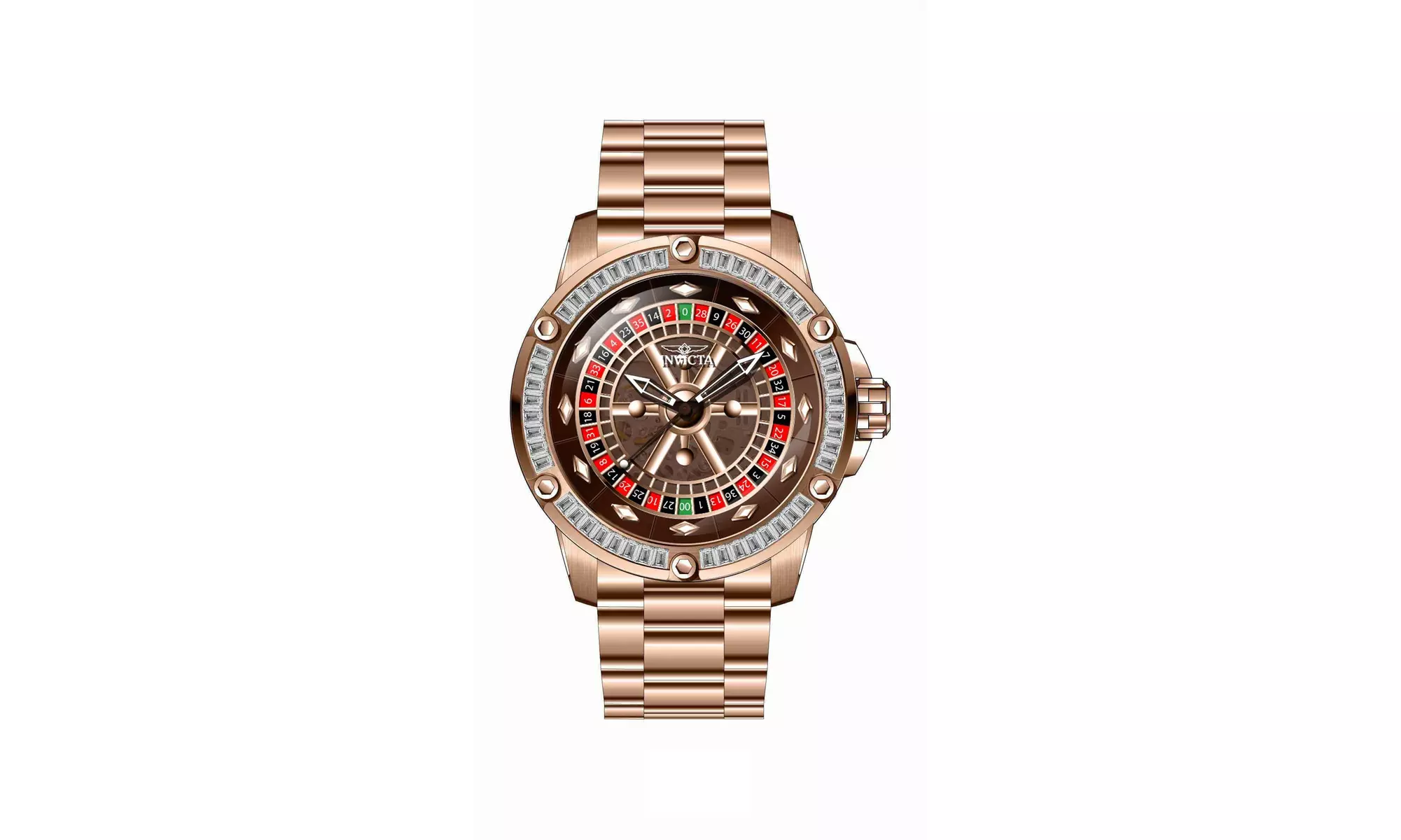 Invicta Men's 28714 Specialty Casino Crystal Automatic 3 Hand Watch - Primary Image