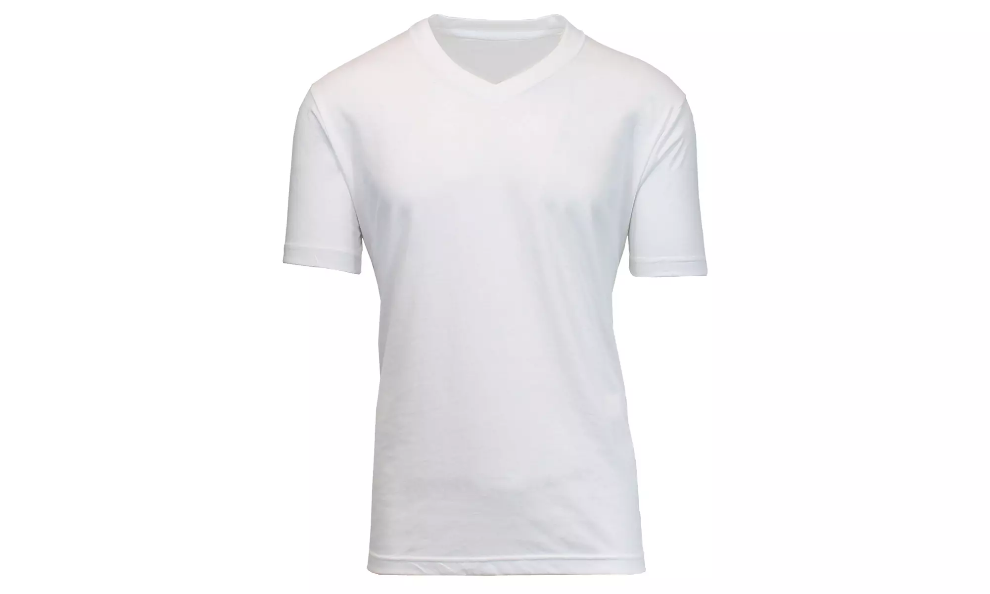 Men's Short Sleeve V-Neck Classic Tee (Sizes, S to 3XL)