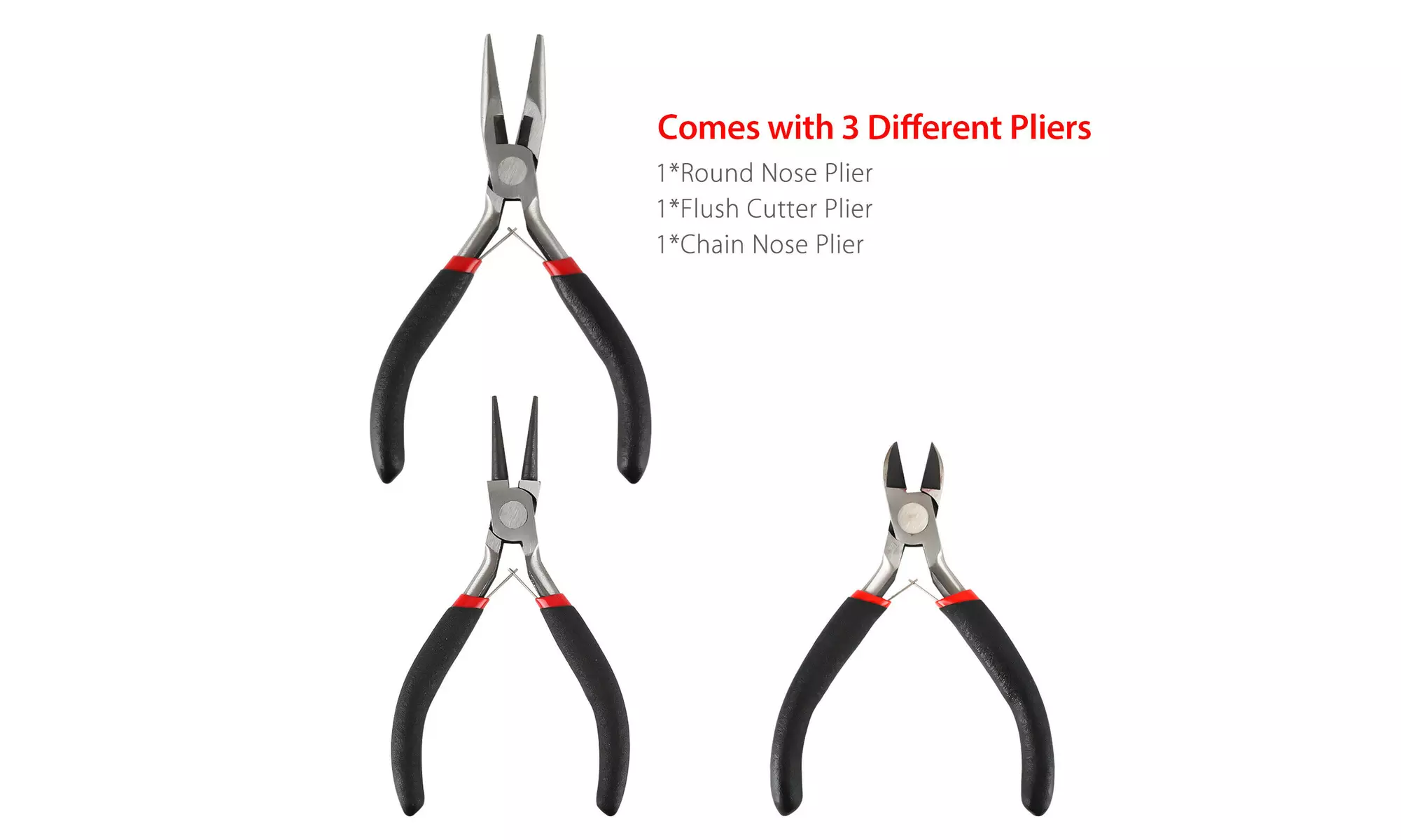 Wire Jewelry Making Starter Kit Sterling Silver and Repair Tools Craft Supplies - Second Medium