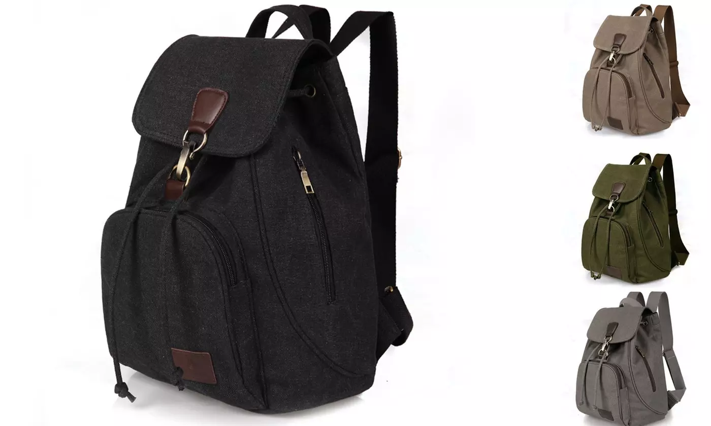 Multipurpose Canvas Backpacks - Multiple Options - Primary Image