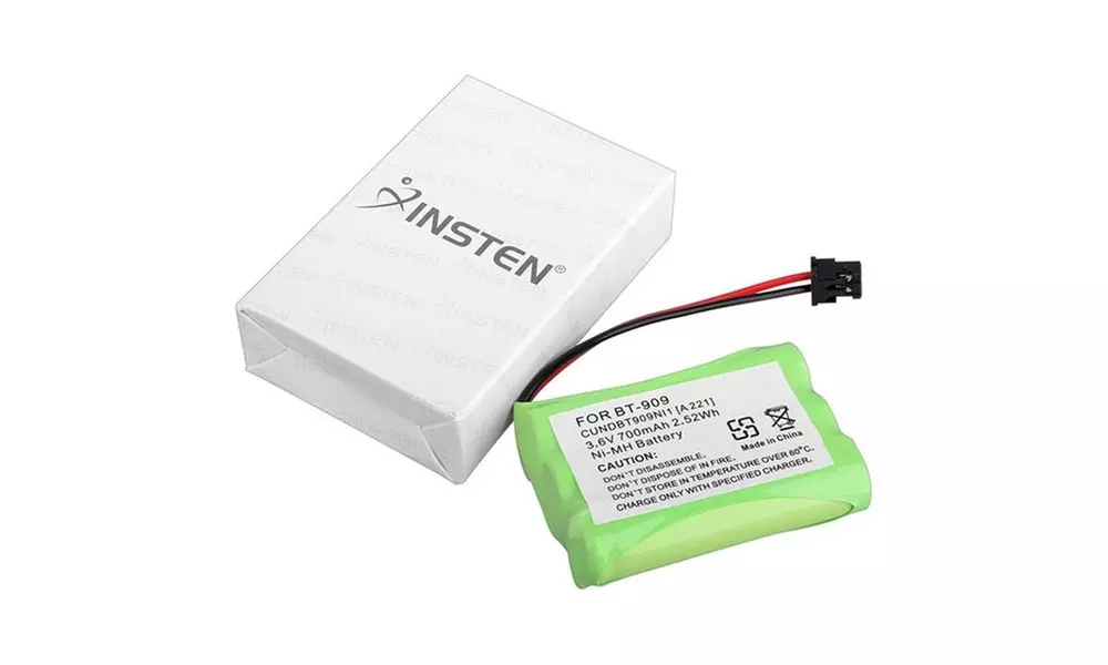 Insten Green Uniden BT-909 BT909 Cordless Phone Battery 3.6V 700mAh - Second Medium