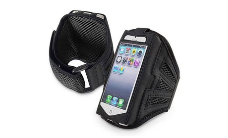 Insten Deluxe ArmBand Apple iPhone 5 5s touch 5th Generation Black