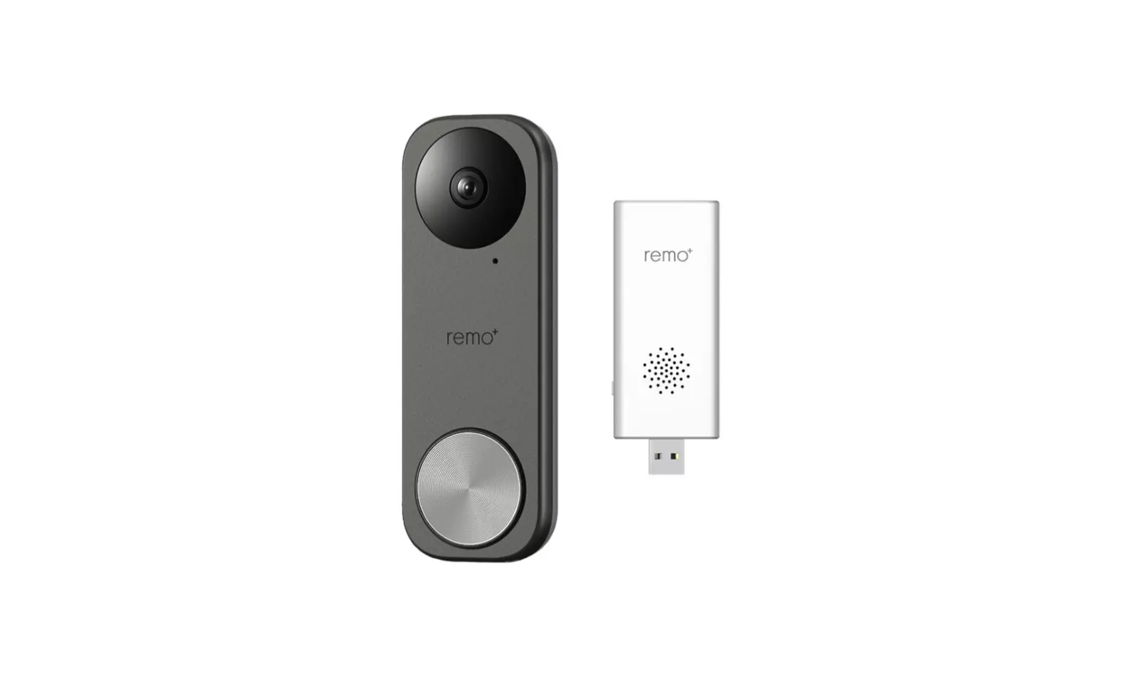 Remo plus RemoBell S Fast-Responding Smart Video Doorbell with Indoor Chime - Primary Image