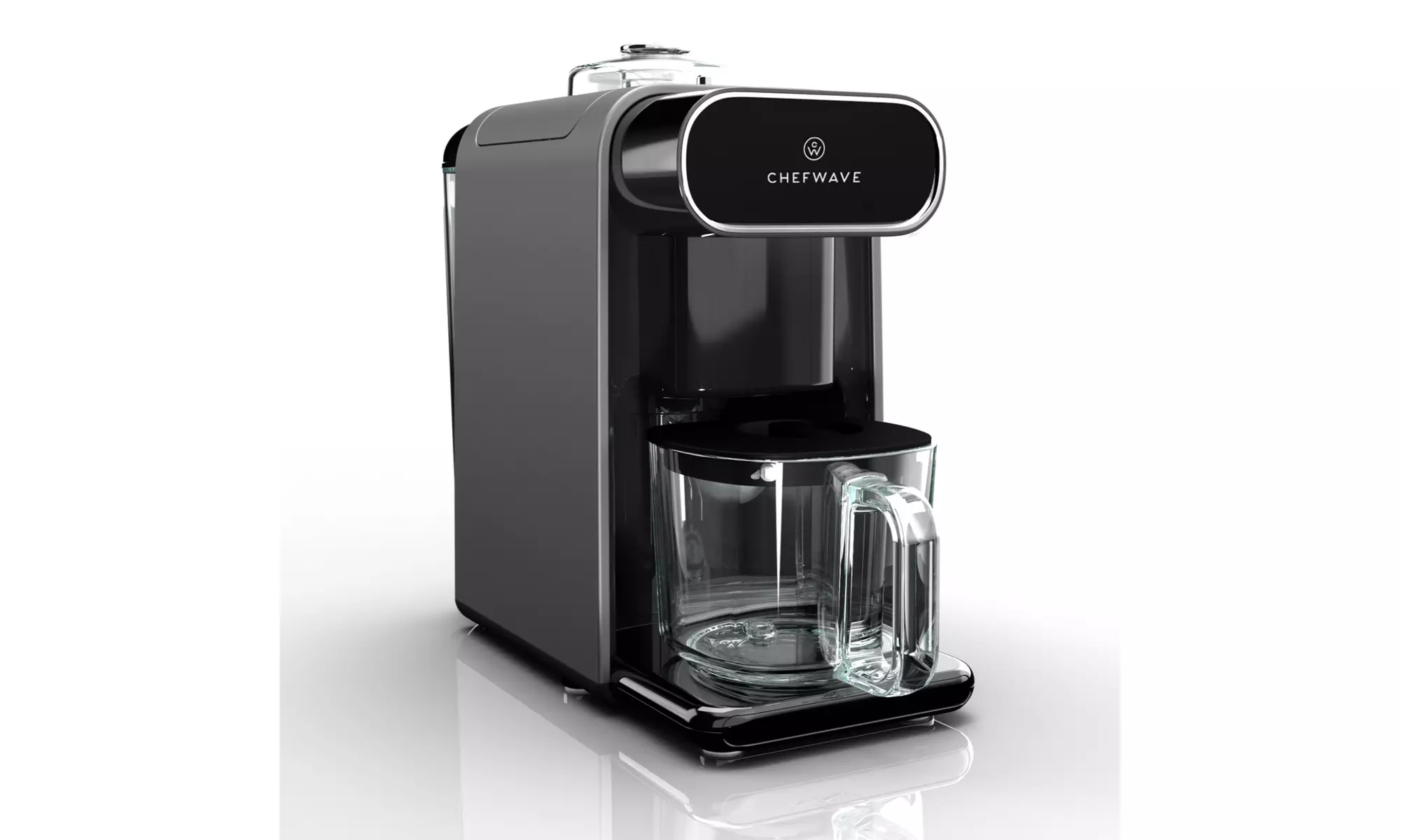 ChefWave Milkmade Non-Dairy Milk Maker (Silver/Black) with 6 Program, Auto Clean - Primary Image