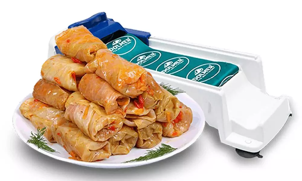 Vegetable And Meat Rolling Tool, Stuffed Grape Leaf Maker, Sushi Maker Kit - Second Medium