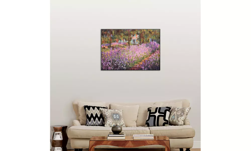 The Artist's Garden at Giverny, c.1900 by Claude Monet - Second Medium