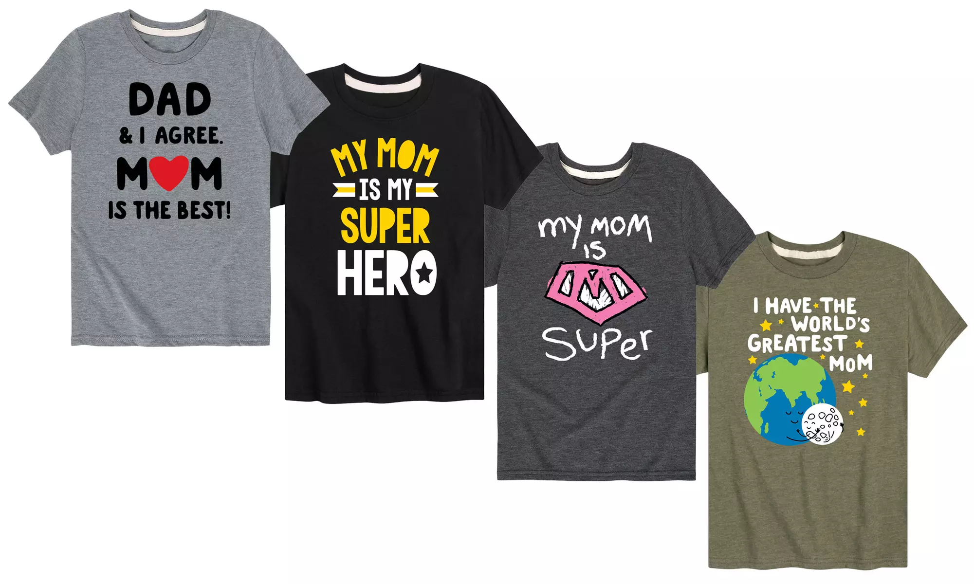 My Mom Is The Best Kids Tees By Instant Message  - Primary Image