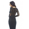 Image 6: AX Paris Emborded Mesh Contrast  Dress