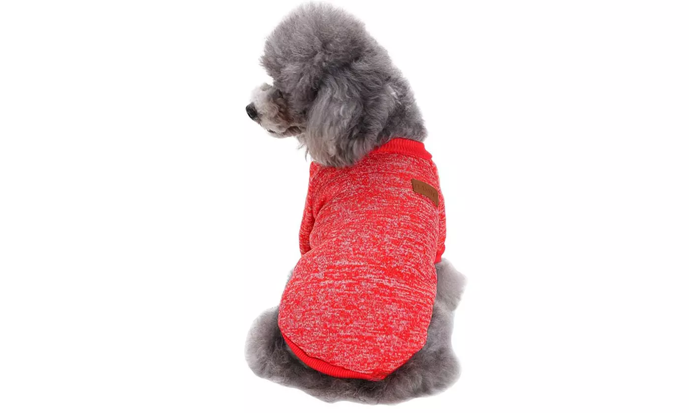 Pet Dog Cat Warm Fleece Vest Clothes Coat Puppy Shirt Sweater Apparel XS-XXL
