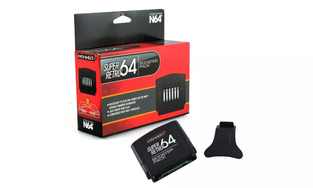 Super Retro Booster Pack For Nintendo 64 System - Primary Image