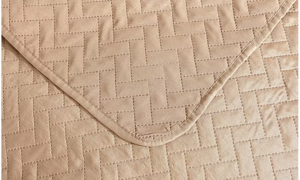 Three-Set J&V TEXTILES Simple Dream Quilt Collection - Bright Edition