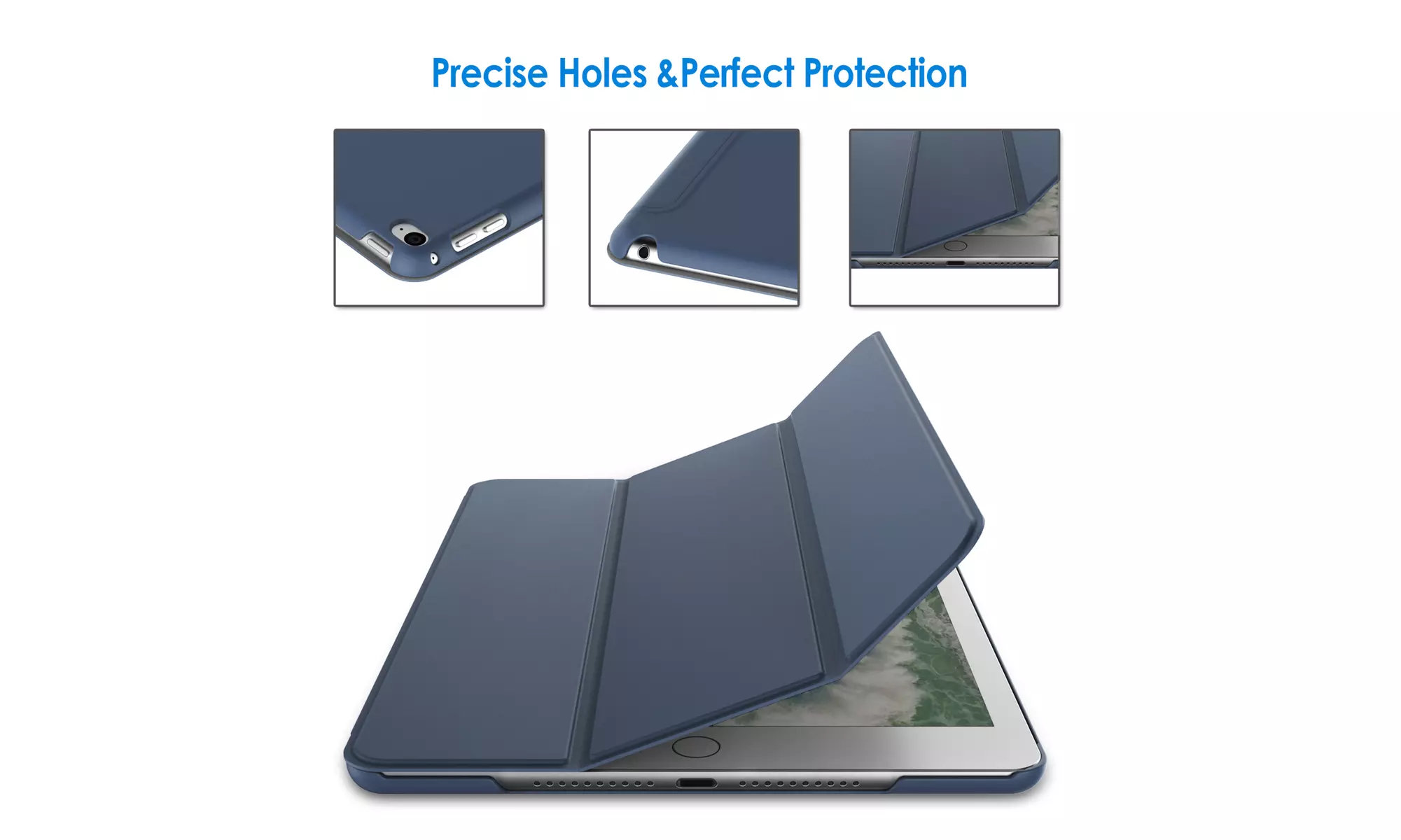 JETech Case for iPad Mini 4, Smart Cover with Auto Sleep/Wake
