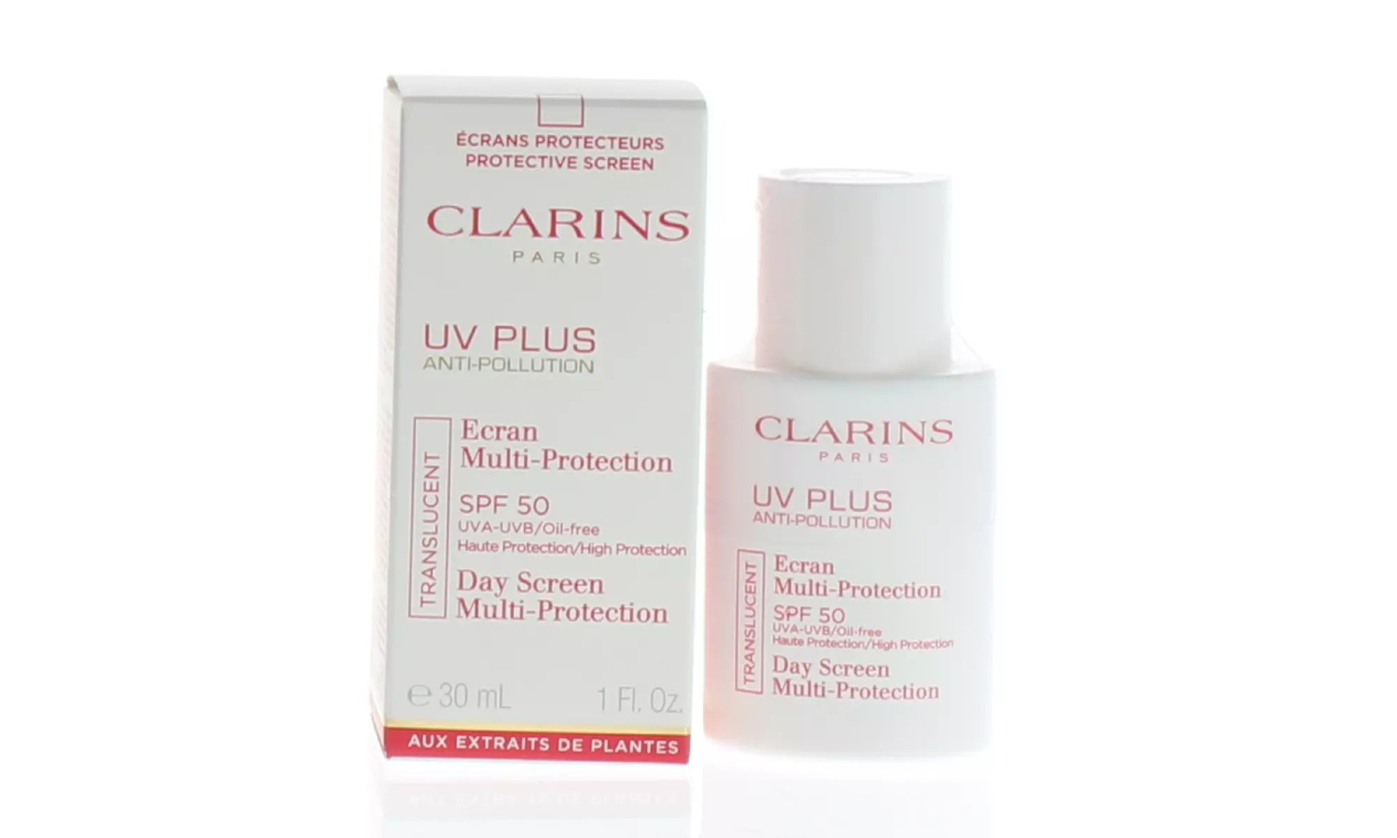 Clarins Uv Plus Anti Pollution Ecran Multi Protection SPF 50 Translucent - Primary Image