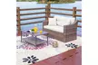 2-Piece Outdoor Loveseat Coffee Table Set - Second Medium