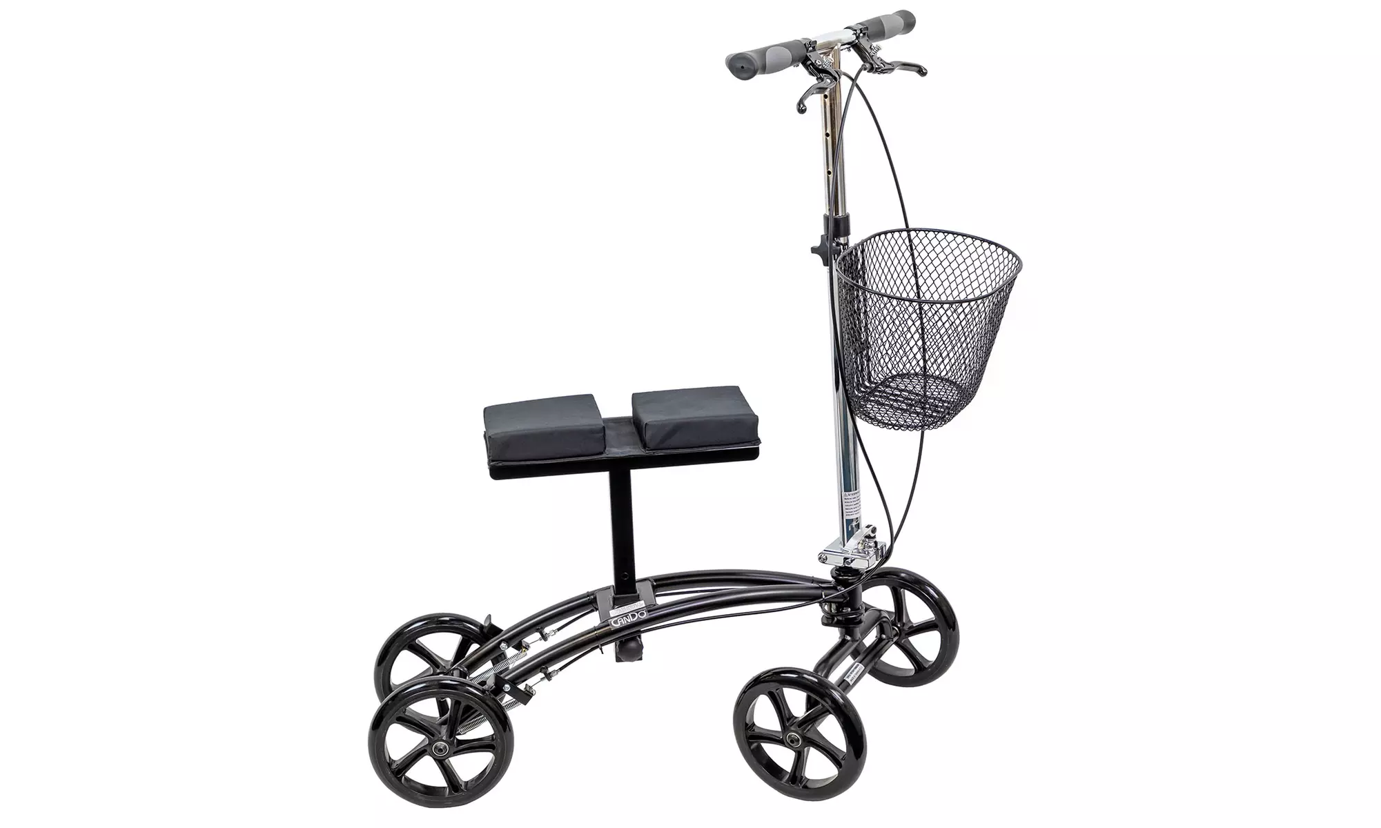 CanDo Knee Scooter, Black - Primary Image