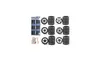 Custom Wheels for Scale Cars and Trucks 24pc Wheels & Tires Set