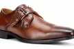Vincent Cavallo Men's Dress Shoes with Free Argyle Socks (Size 11) - Second Medium