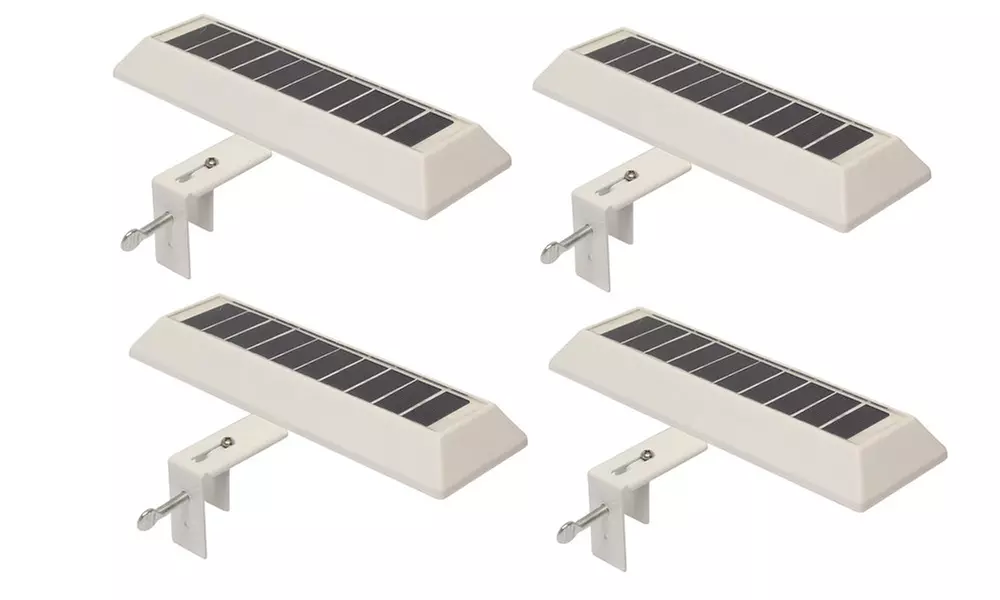 Nitebrite Solar Motion Detector Outdoor LED Lights (2, 4, or 10-Pack)