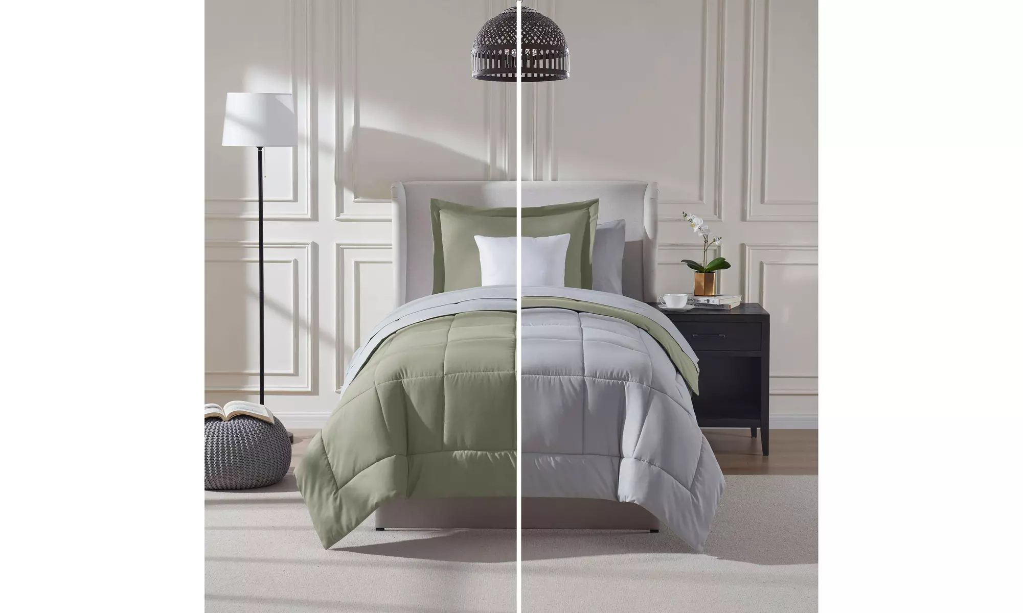 Nestl 7 Piece Reversible Bed in a Bag  