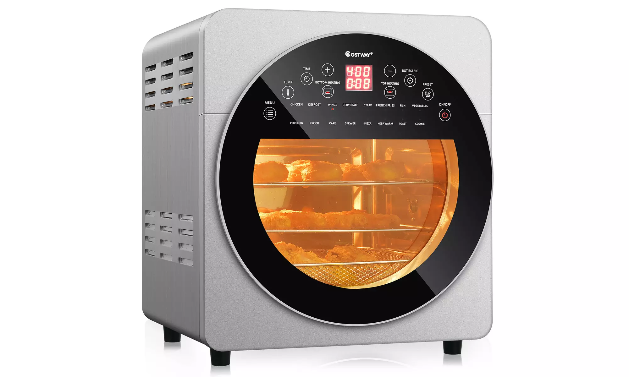 Costway 16-in-1 Air Fryer Oven 15.5 QT Toaster Oven Dehydrator Rotisserie - Primary Image