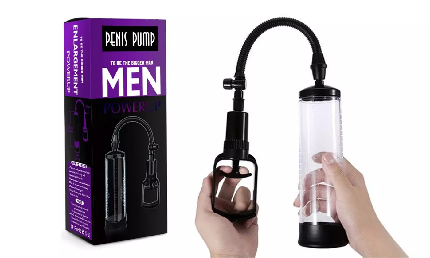 Beginner 9" Penis Enlarger Vacuum Pump Extender Growth  - Primary Image