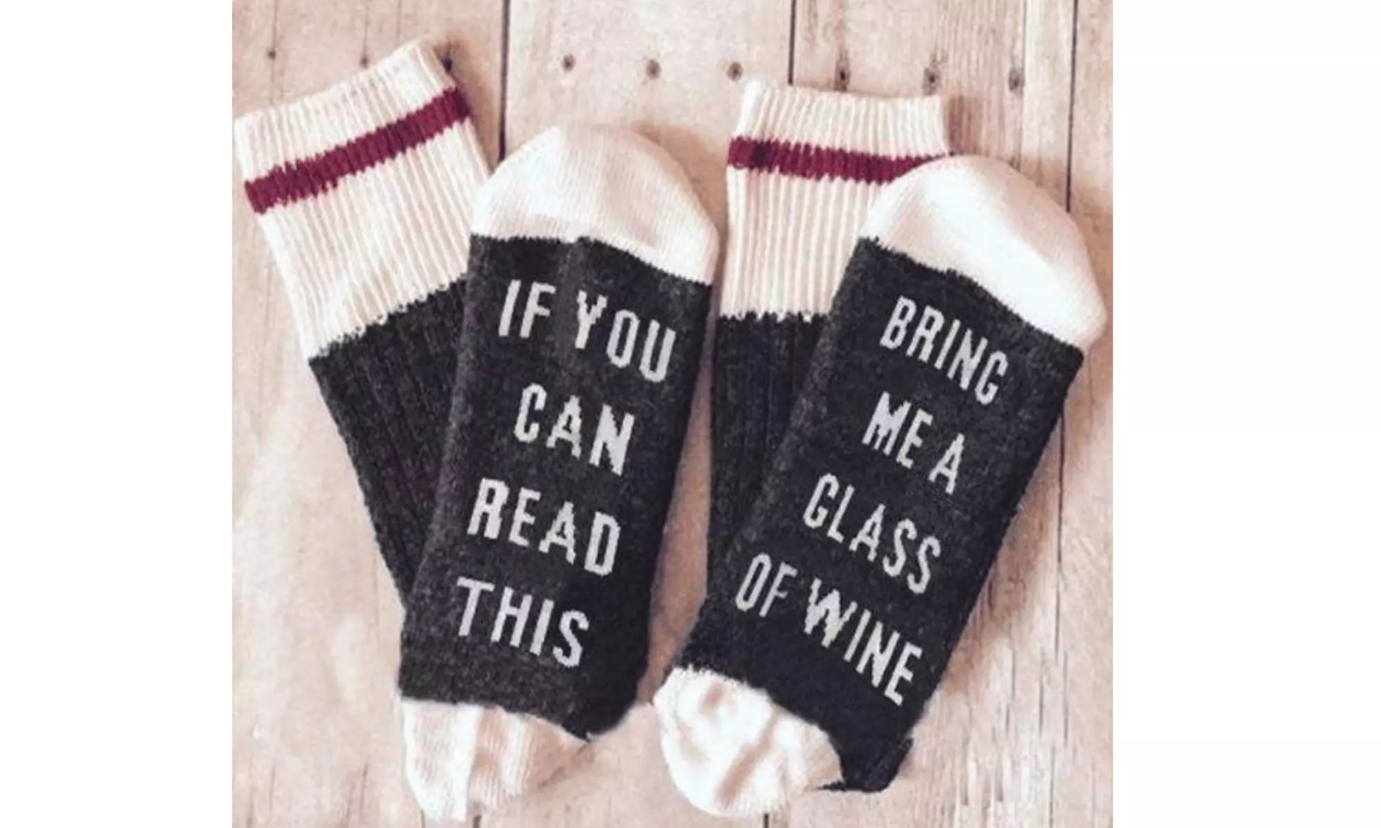 Wine Lovers Conversational Socks
