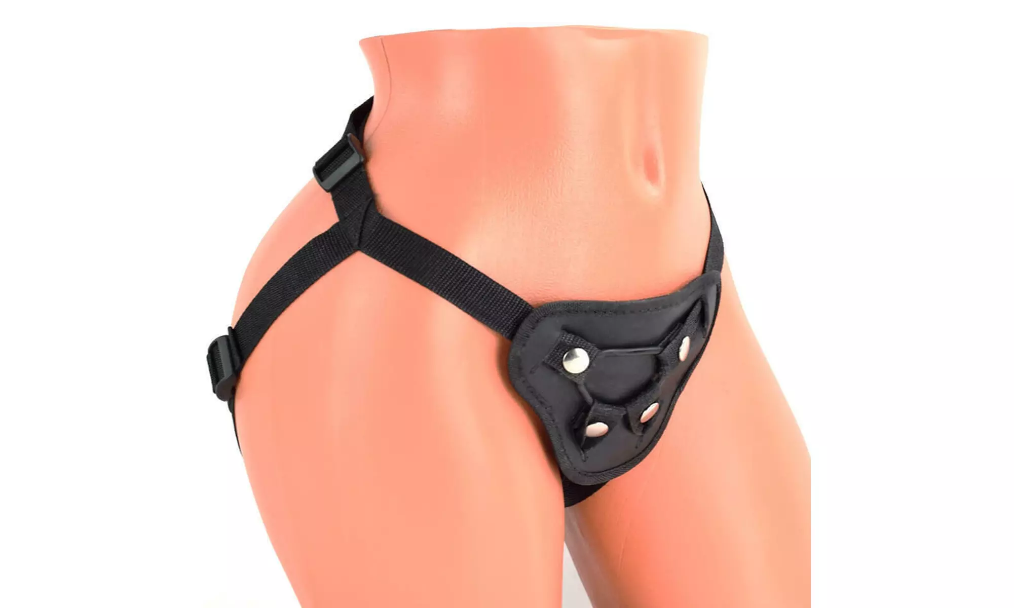 Strap Harness Kit With Dildo Purple