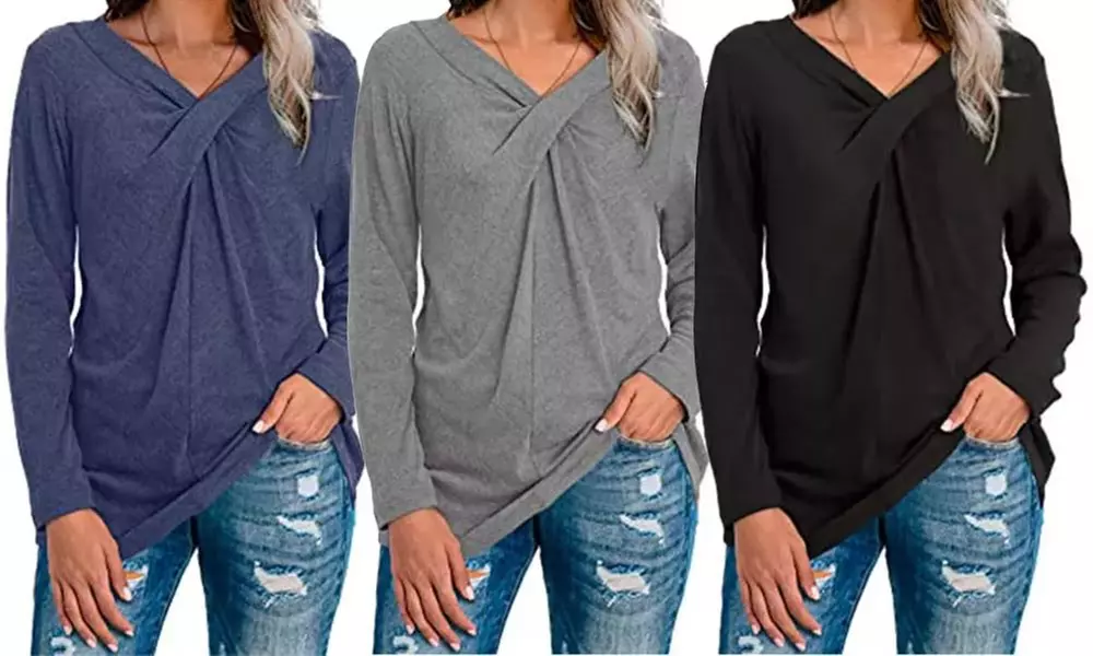 Leo Rosi Women's Casual Eunice Top (S-2X) - Primary Image