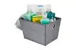 Simplify Embossed Grommet Storage Tote Basket - Second Medium