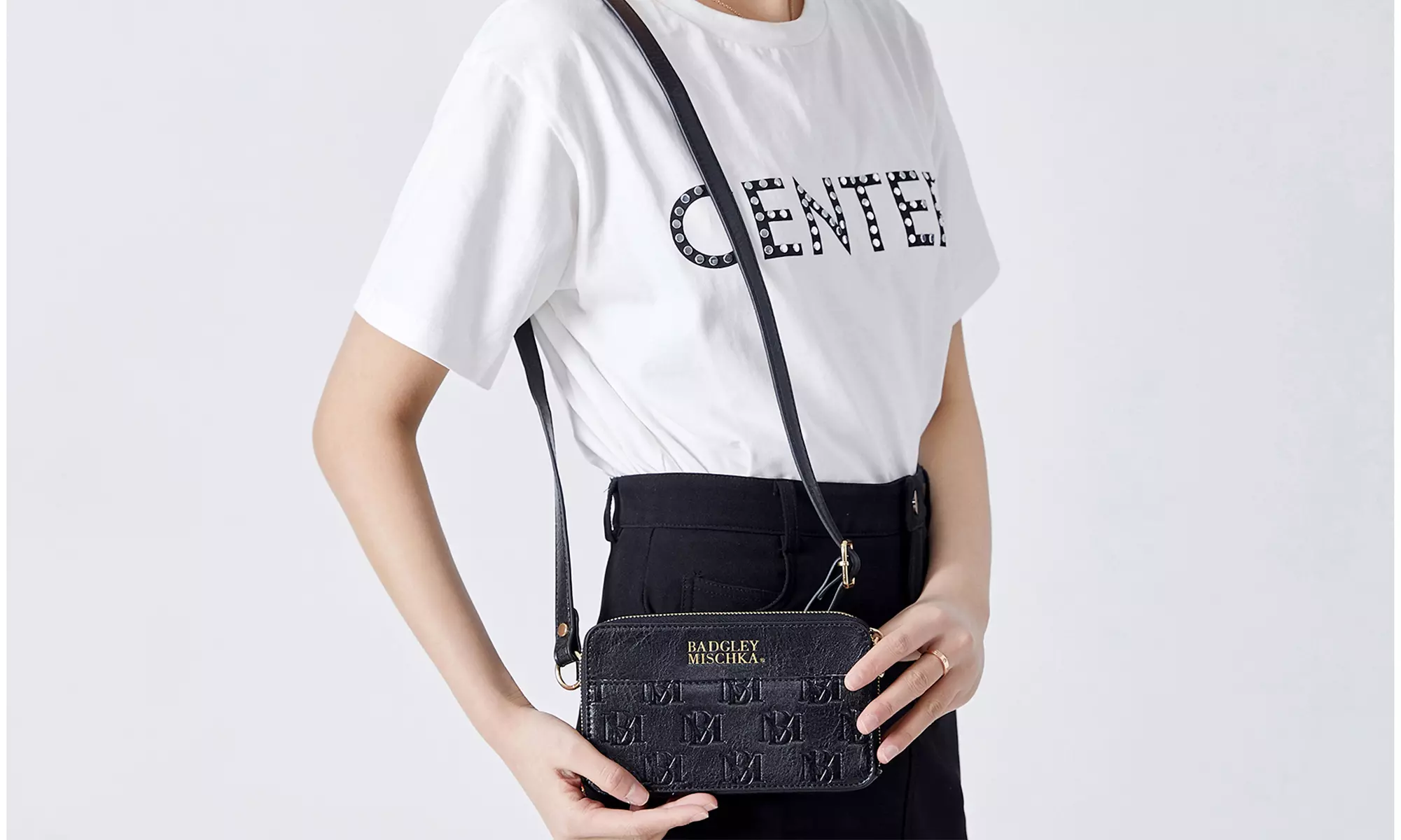 Badgley Mischka Vegan Leather Belt Bag