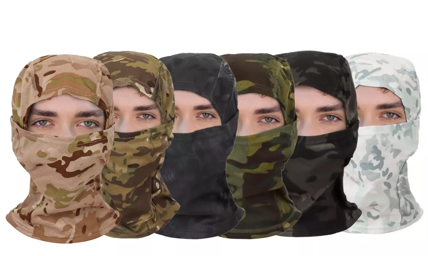 Sun Hood Balaclava Face Mask UV Protection Tactical Lightweight Ski - Primary Image