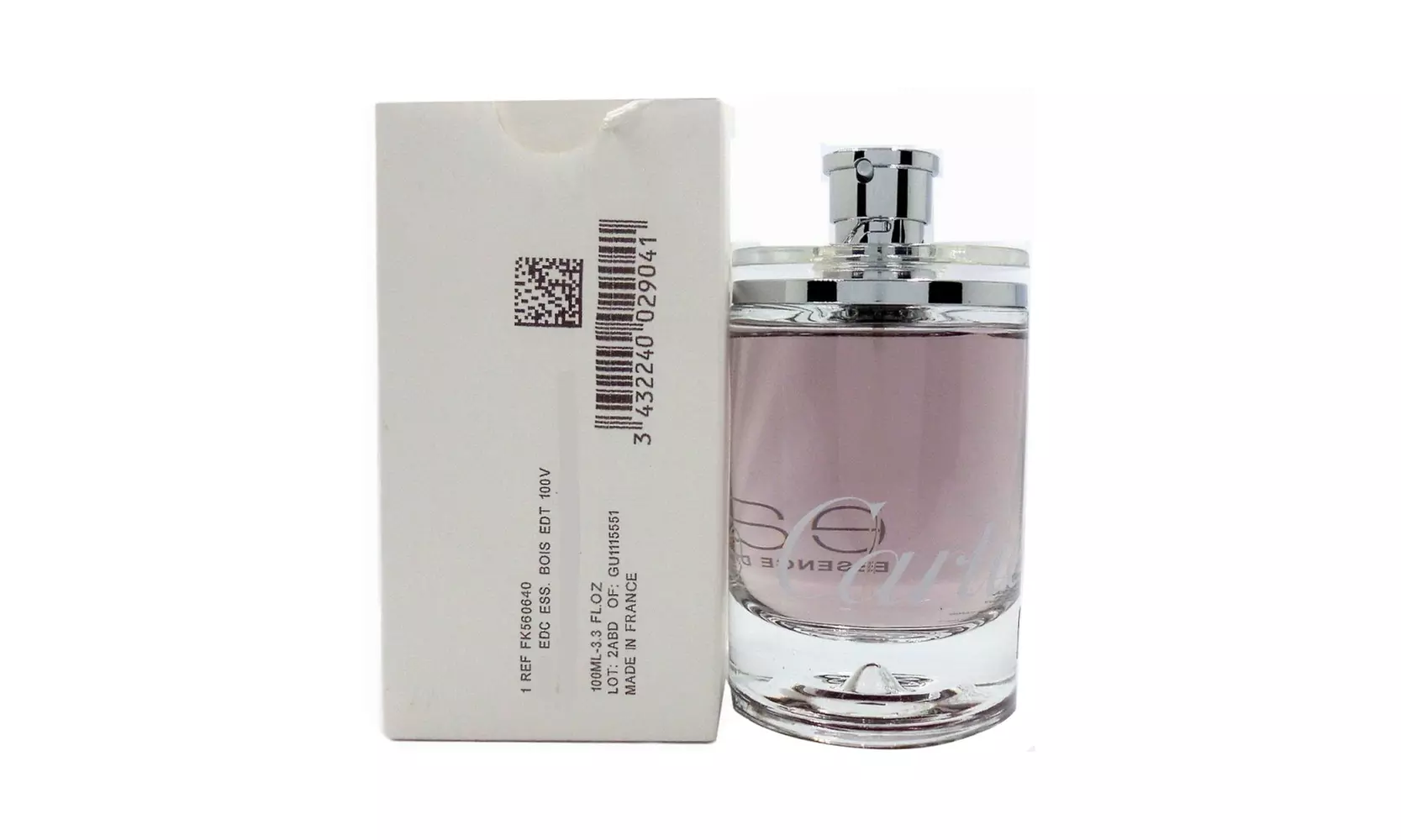 Cartier Eau de Cartier Essence De Bois 3.3 oz / 100 ml EDT TSTR Spray  - Primary Image