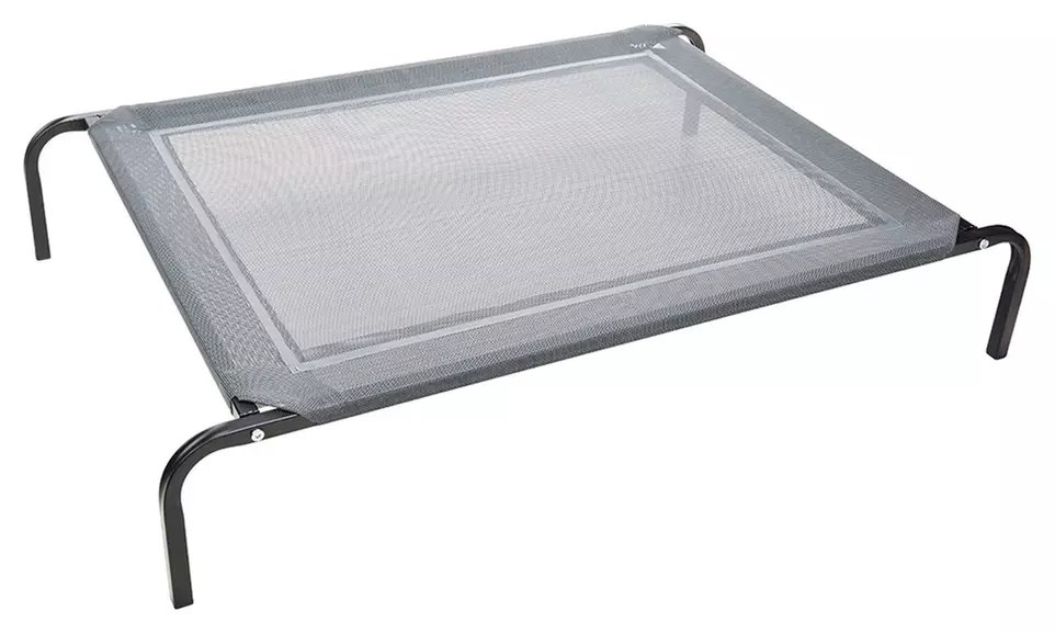 Paws & Pals Elevated Comfort Pet Bed - Steel Frame - Indestructable - Chew Proof - Second Medium