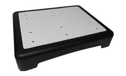 image for Evelots Indoor/Outdoor Non-Slip Plastic Half Step for Elderly Mobility