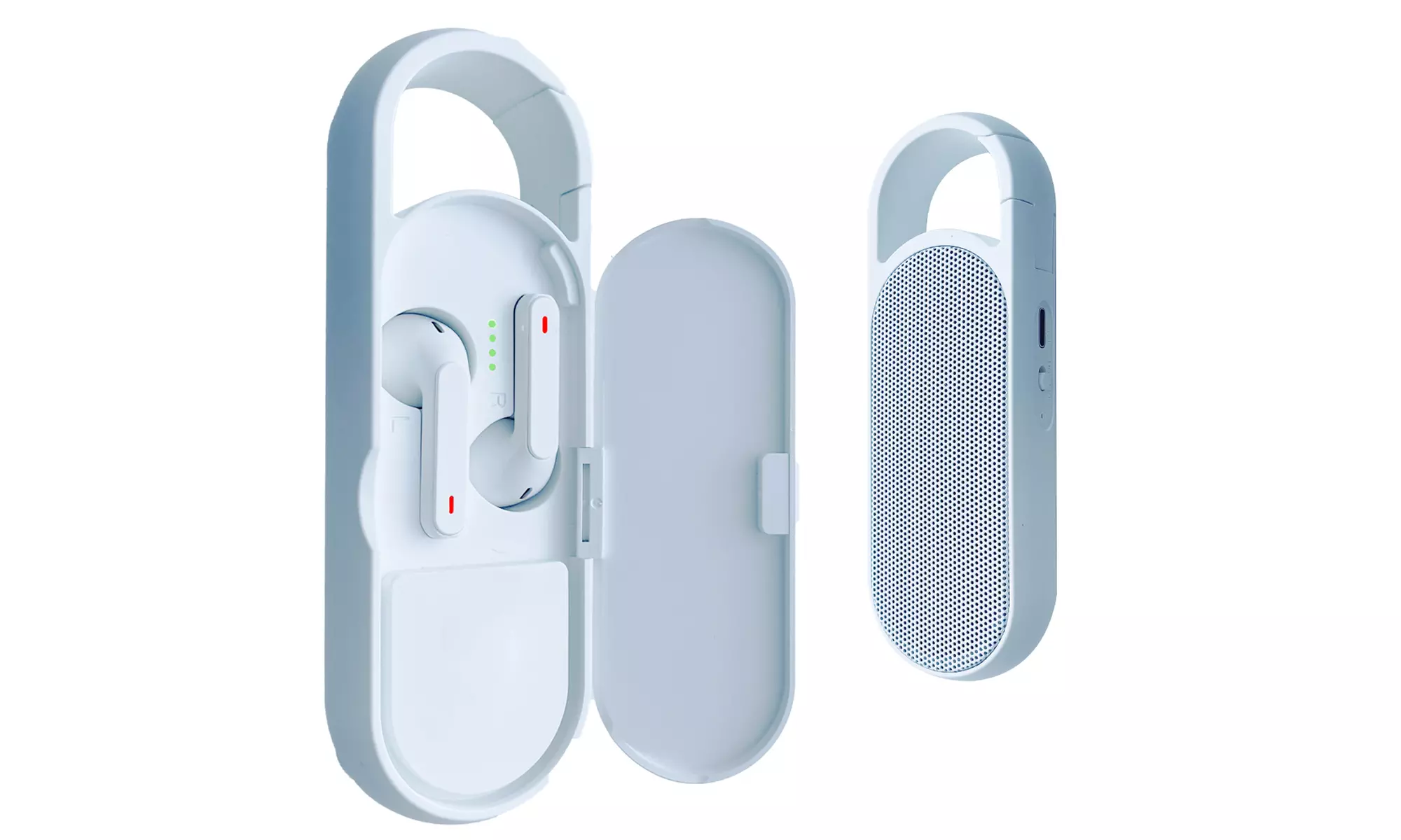 Zummy 2 in 1 True Wireless Earbuds with Bluetooth Speaker - Second Medium