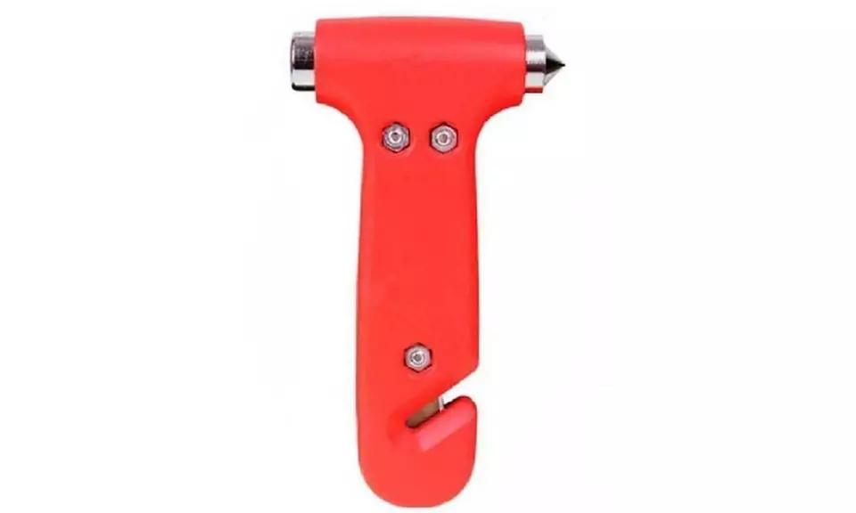 Emergency Car Window Hammer Glass Breaker Seat Belt Cutter - Second Medium