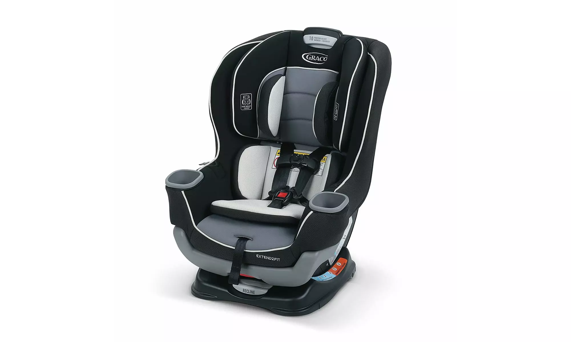 Graco Extend2Fit Convertible Car Seat - Gotham