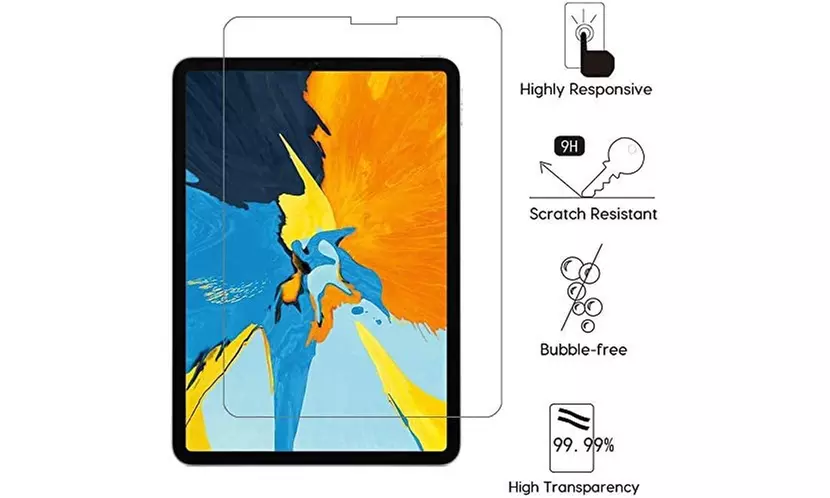 For 2018 Apple iPad Pro 12.9 inch 3rd Gen Screen Protector Tempered Glass - Image 6